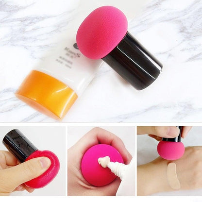 Mushroom Makeup Sponge | Wet & Dry Blending Sponge