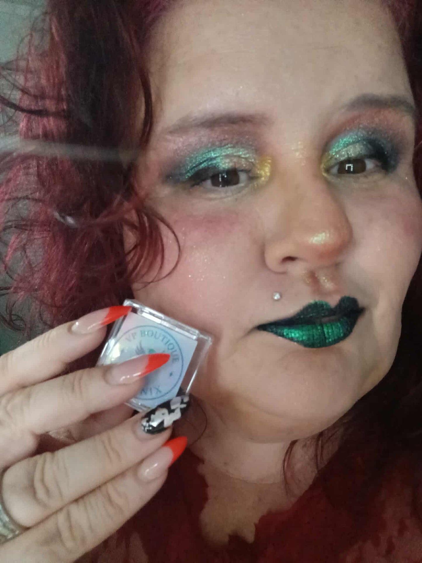 Diamond Single Eyeshadow Kylene Phoenix Aurora borealis - VP Boutique Cosmetics