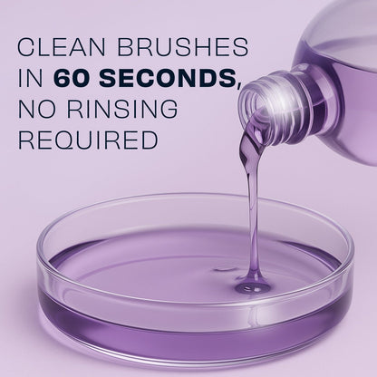 Original Lavender Makeup Brush Cleaner | No-Rinse Formula | 16 oz