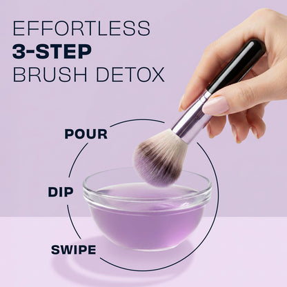 Original Lavender Makeup Brush Cleaner | No-Rinse Formula | 16 oz