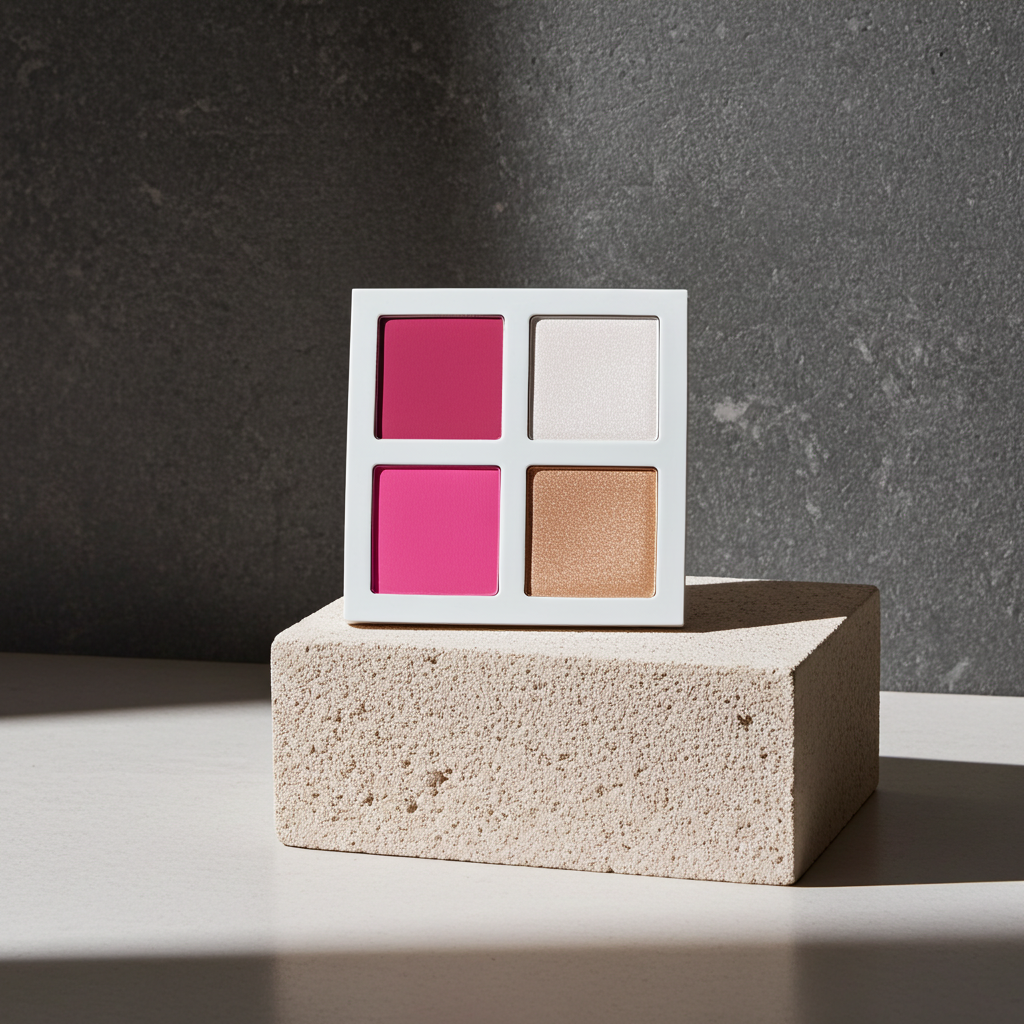 Luminous Layers Diamond-Garnet Duo Palette — Theresa x VPB Cosmetics - VP Boutique Cosmetics