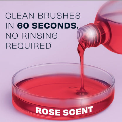 Original Rose Makeup Brush Cleaner | No-Rinse Formula